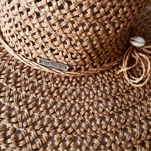 Ellen Tracy Women’s Wide Brim Straw Hat One Size - Picture 2 of 7